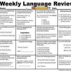 Weekly language review q1 1 answer key